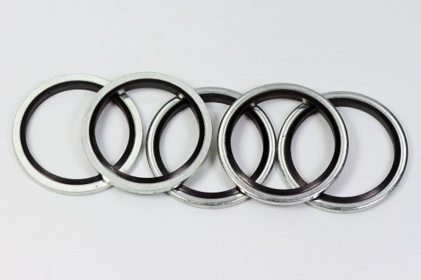 Nitrile Rubber Bonded Seals Washer Anti Corrosion For Cylinders