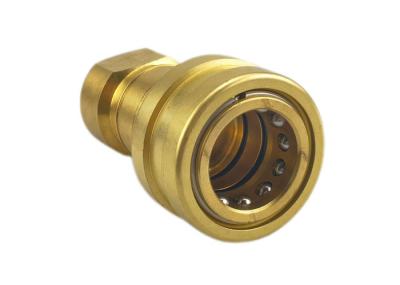 ISO7241B 0,75 polegadas	Acoplador rápido de bronze hidráulico