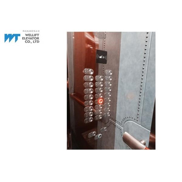 3.0m/S Luxury Passenger Elevator With IC Card Access Control