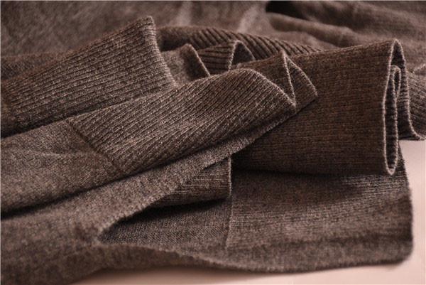 Camle Black Ladies V Neck Sweaters 60% Cotton 40% Acrylic Multi Color