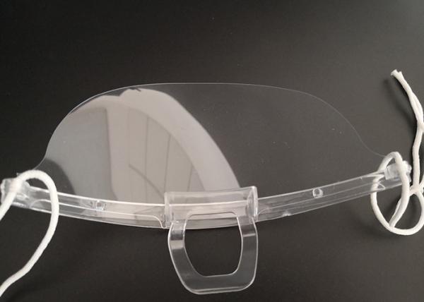 20 Pieces Open Mouth Half Visor Face Shield Face Guard Visor For Hairdressers