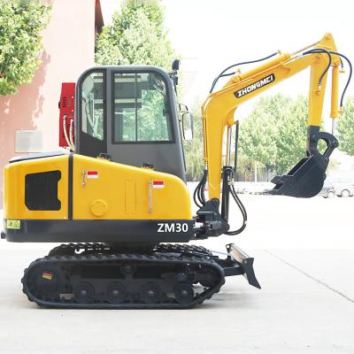 Bêcheur de creusement hydraulique de Ton Micro Crawler Excavator Compact de la construction 3 de machine petit