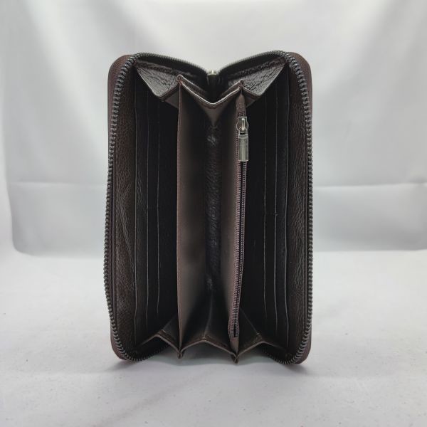 Ретро выбитые реальные бумажники FGRE16 сумки муфты дамы Портмона Multi Чесать кожи