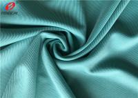 Trama del jersey de Lycra de 4 maneras la sola hace punto 90 la tela de Spandex del poliéster 10