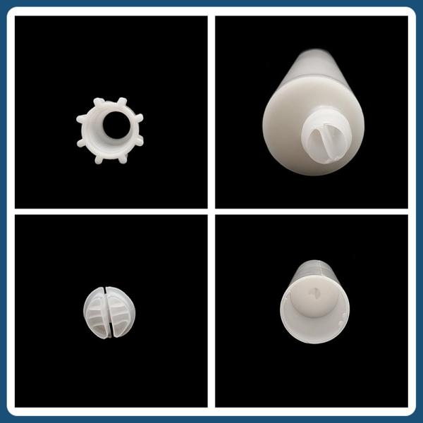 300ml 1:1 Silicone Sealant Empty Plastic Epoxy Coaxial Component Caulking Cartridge