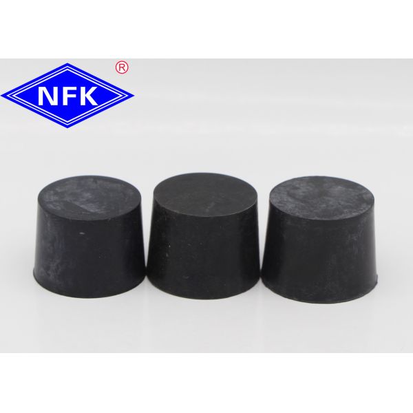 Silicone Rubber Tapered Plugs Customized Screw Rubber Plug For Hydraulic Breaker Hammers