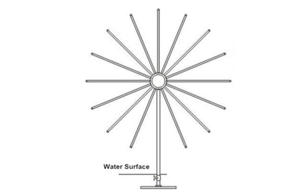 Fantasy Outdoor Crystal Ball Water Fountain Nozzles for Garden Decorative Fountains