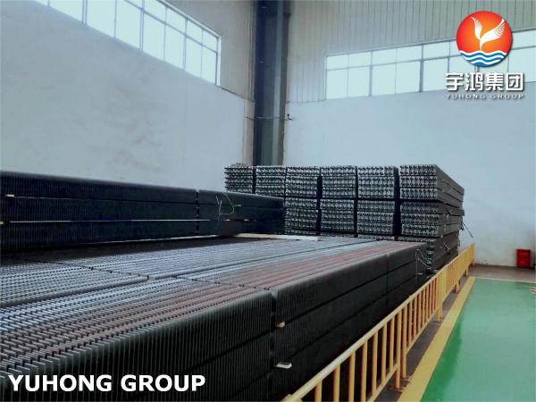 ASME SA106 H Type Square Fin Tube Seamless Steel For Economizer