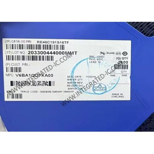 RE46C191S16TF センサーIC 低電圧 プログラム可能な光電煙検出器 ASIC