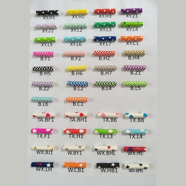 Individual Paper Wrapped Black and White Drinking Straws with Personalized Pattern