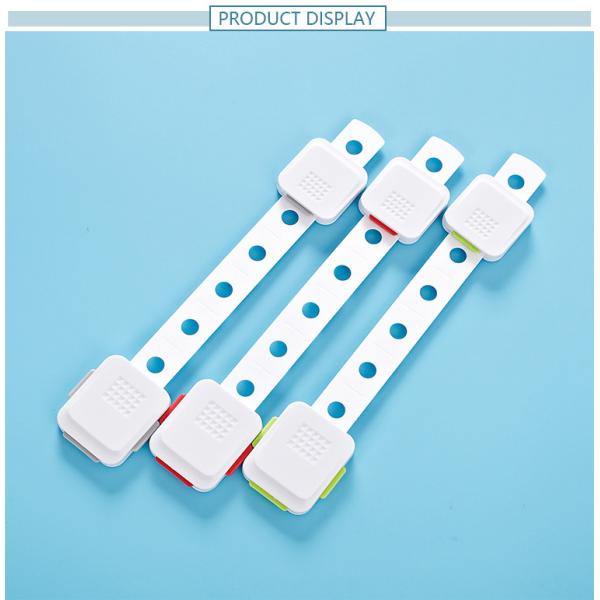 Strap Diamond Child Safety Cabinet Locks At Home , Baby Safety Cabinet Locks