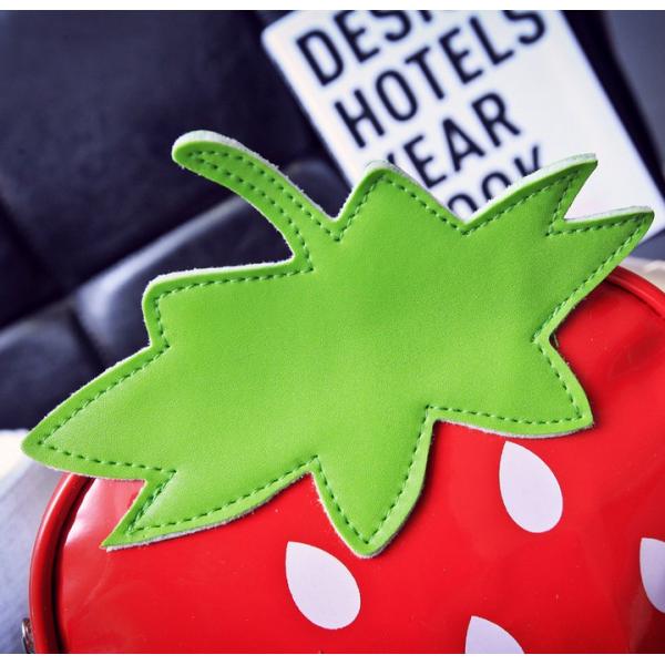 Japan and South Korea cartoon cute transparent strawberry summer fruit watermelon lemon shoulder bag Messenger bag