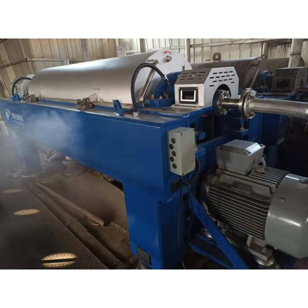 Centrifugadora de decantador de alta velocidad para caldo de fermentación: Polvo higiénico y sin ángulo muerto