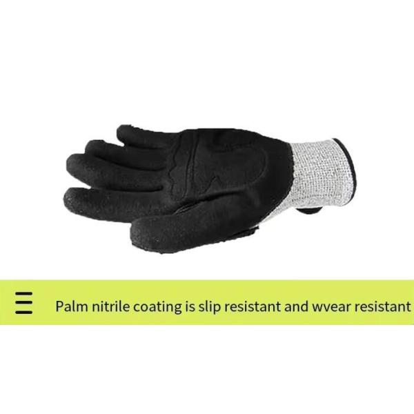 OEM Cut Level 5 Gloves Anti Impact Work Gloves Cut Resistant