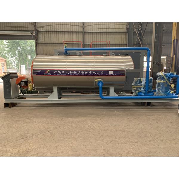 Температура 85-115C Горячий водонагреватель Q235B на газовом топливе