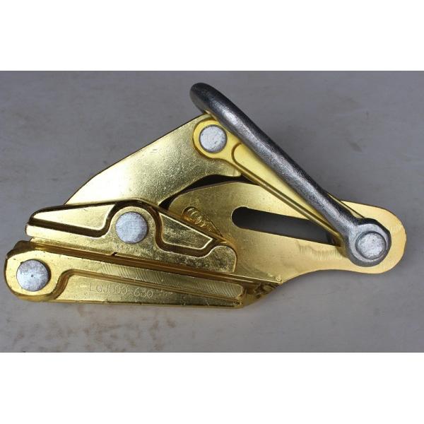 40KN Rated Load Aluminum Alloy Conductor Gripper with 32mm Max Gap for ACSR300-400 Transmission Lines