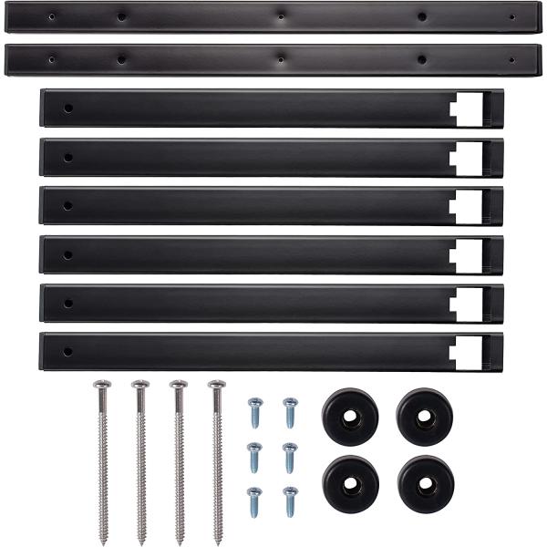 6-уровневая стойка для хранения древесины с порошковым покрытием для экономии места и организованного хранения древесины