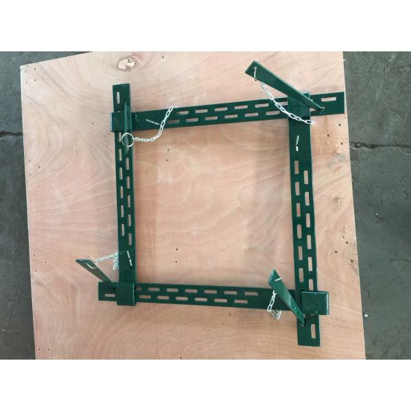 Powder Coated Metal Scaffolding Parts Steel Adjustable Column Clamp