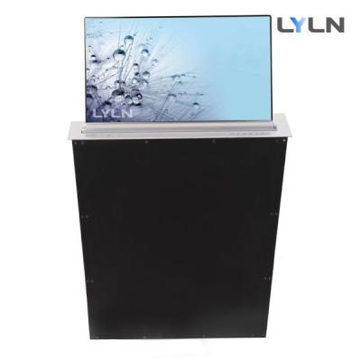O multi toque motorizou o elevador do monitor com estreito - monitor da moldura FHD