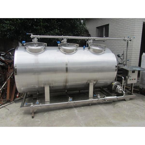 Durable CIP Cleaning System for Milk Processing Line 0.6-0.8 Mpa Compressed Air Inlet Pressure