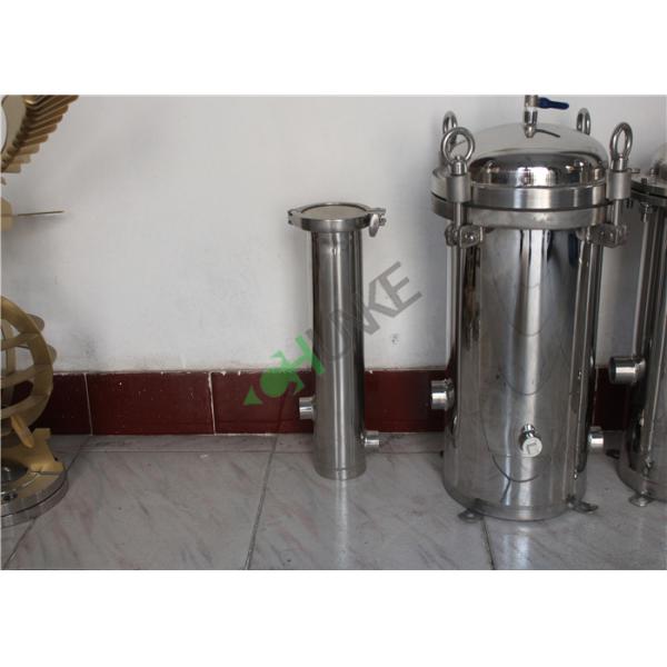 Φ230×410 SS304 Cartridge Filter Housing Capacity 500L-200000L