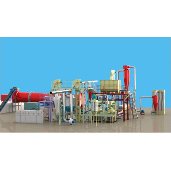 лепешка машины 55-160kw мельницы лепешки 4-12mm деревянная деревянная делая машину