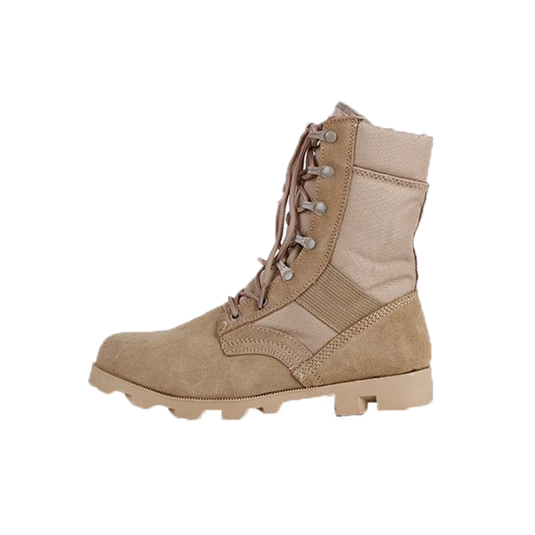 Цвет Брауна ботинок боя замши кожаный тактический для людей