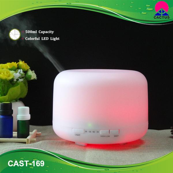 Small Electric Essential Oil Mist Diffuser 30dB 500ml PP Material
