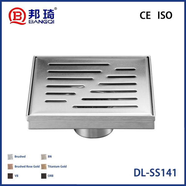DL-SS141 Drainage de plancher en acier inoxydable européen