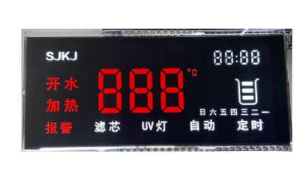 Custom VA LCD Display with High Readability and Easy Integration for 6 O'clock/12 O'clock View Direction