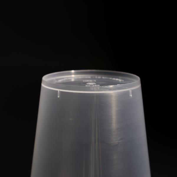 Logo personnalisé imprimé sans BPA Coupe PP jetable avec couvercle Pour le thé Boba