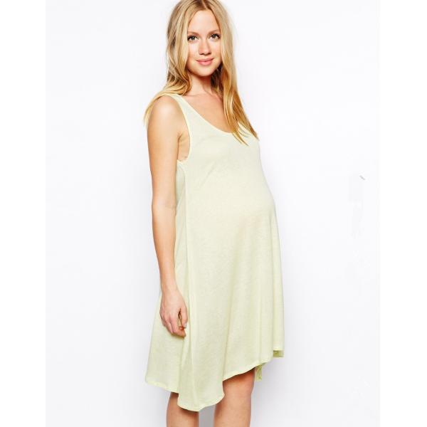 No sleeve and light weight western maternity dresses for hot summer