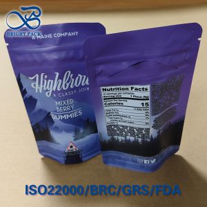 Childproof Mountain Nightscape Bags NFC Anti-Tamper 600D Polyester Base