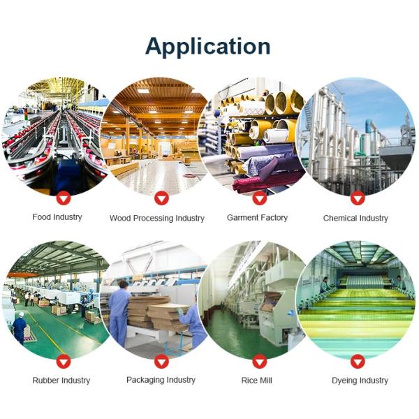 Увольнянная дизелем горизонтальная структура боилера пара влажная задняя для пищевой промышленности