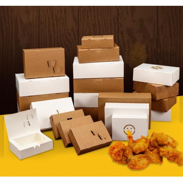 Бумага природы 300g Kraft ECO принимает вне пищевые контейнеры HACCP EN13432