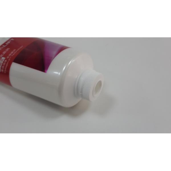 Estampado en frío tubo brillante para empacar limpiador facial barrera de plástico flexible tubo laminado diseño en serie