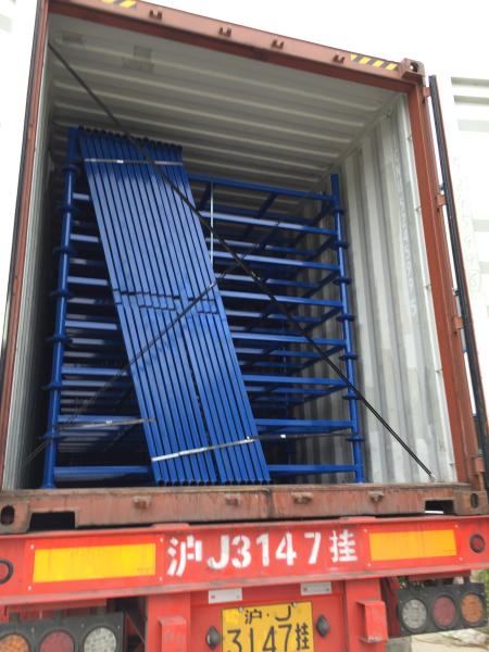 Foldable Warehouse Storage Stacking Rack for fabrics, tires, cartons