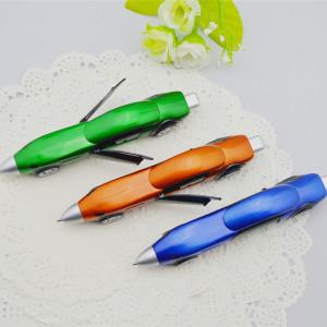 Factory New Design school Custom Advertising Cartoon Pen Plastic Promotional Ballpoint pen