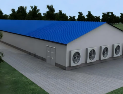 Galvanized Steel Poultry Farming Equipment with Automatic Feeding System for 3-8 Tiers