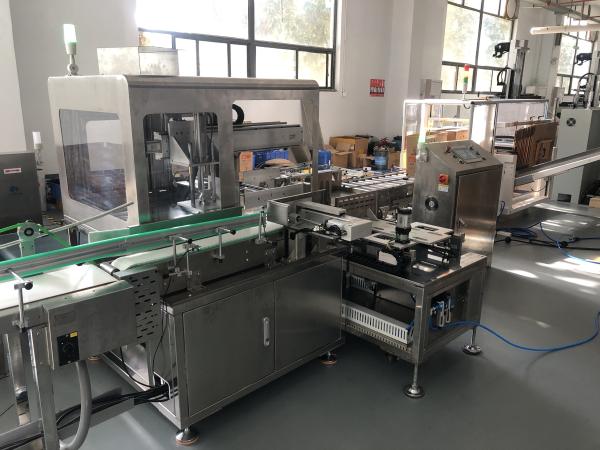 Automatic Carton Packing Line carton opening,carton filling and carton sealing machine
