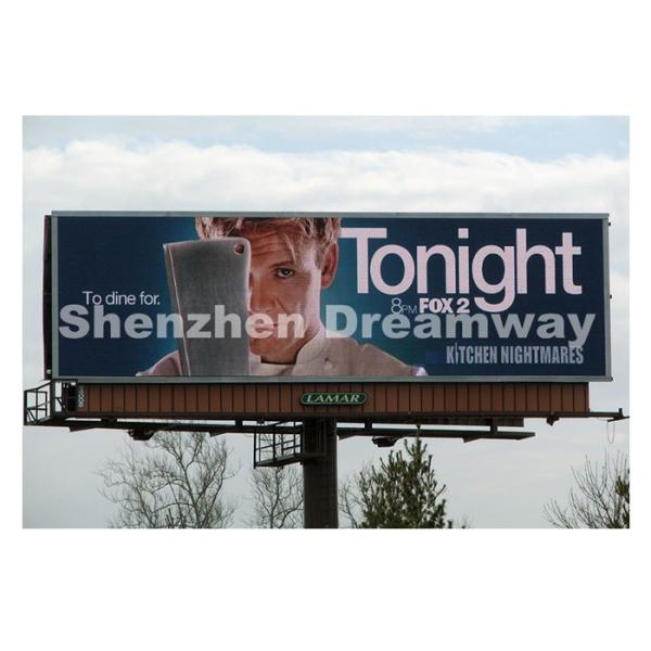 1R 1G 1B PH 16 LED Billboard Signs OPTO / SANAN LED Video Advertising