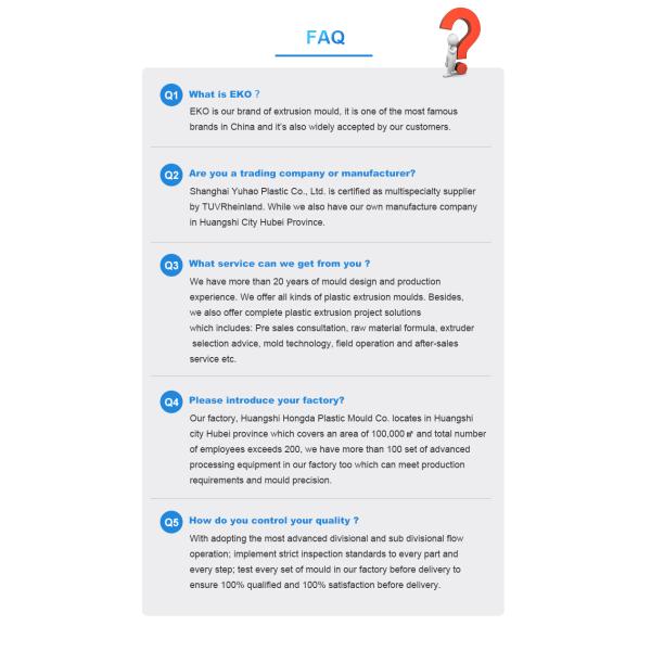 Wood Plastic WPC Extrusion Mould for Decking Floor Wide 150mm Production Line