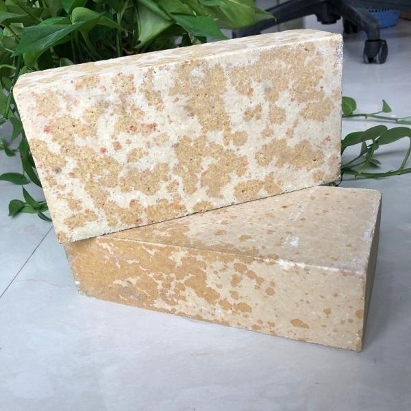 Oem/Odm Commercial Bricks Checker Bloco à prova de fogo branco-amarelo com SiC de Carbono de Silício