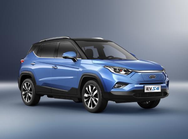 Jianghuai JAC IEVS4 SUV EV Cars 2019 402KM-470KM 5 Doors 5 Seats