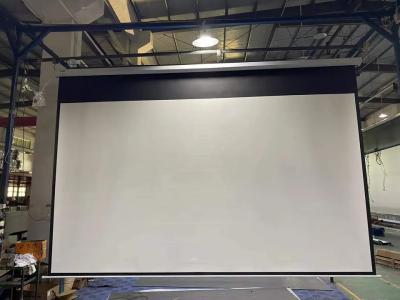 300'' Electric Projector Screen / Wall & Ceiling Mounted Motorized Projection Screen With Remote Control