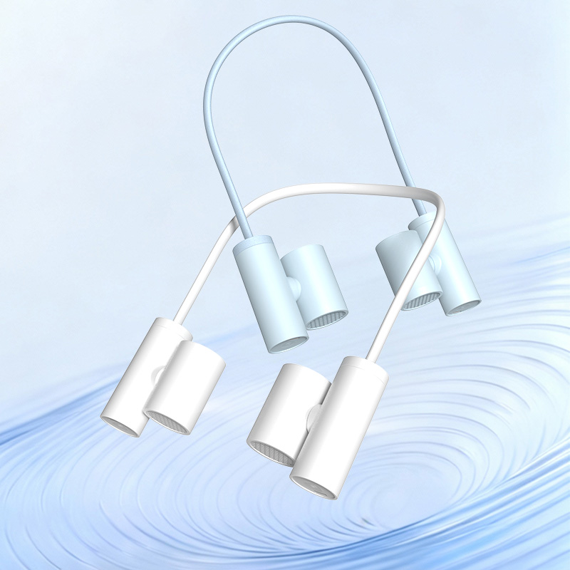 Hands Free Bladeless Neck Fan with Magnetic Detachable Design Rechargeable  Adjustable for Office Outdoor