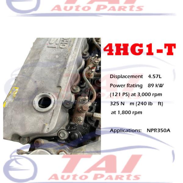 Used Diesel Engine Assy 5.9L Displacement For Isuzu with 6 Months Warranty