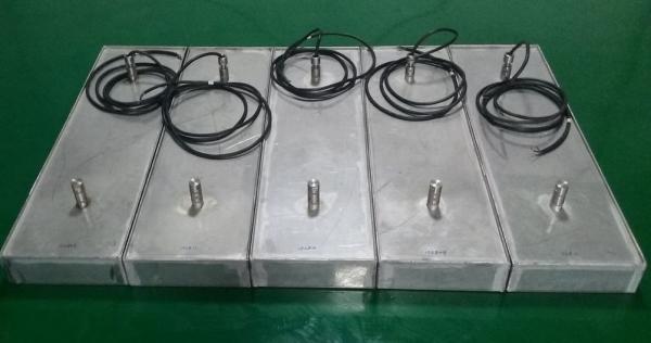 120 / caixa ultrassônica submergível do transdutor do líquido de limpeza 40/28KHz com gerador