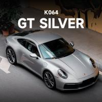 K064 GT Plata TPU Película de protección de pintura de color Rolos de envoltura de vinilo para automóviles