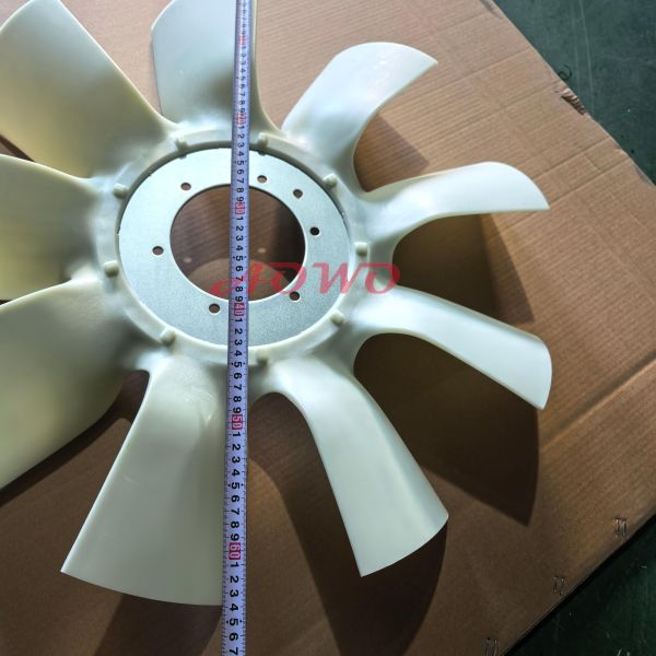 570mm Plastic Cooling Fan Blade for Truck with Energy Saving and Vibration Damping